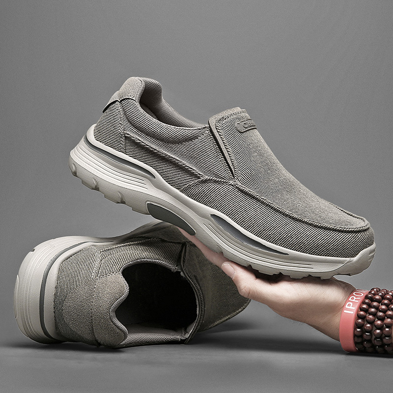 🔥Last Day Promotion 70% OFF🔥Men's Daily Canvas Wear Proof Orthopedic Walking Shoes