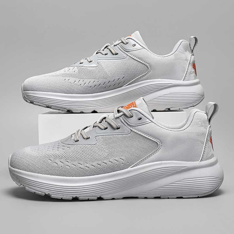 Comfortable Wide-Toe Casual Flyknit Mesh Sneakers-Hive Runners
