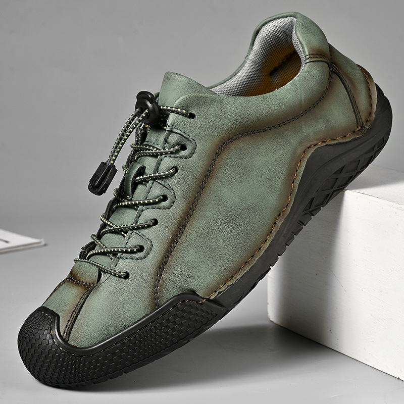 🔥Last day! 50% off!🔥 Men's comfortable, non-slip, corrective outdoor leather shoes