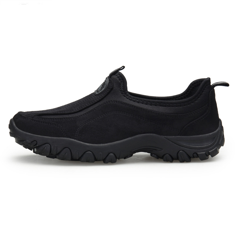 Men's Genuine Leather Comfortable Outdoor Casual Hiking Shoes
