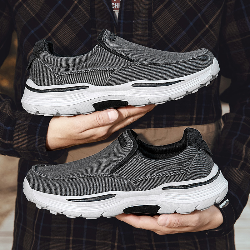 🔥Last Day Promotion 70% OFF🔥Men's Daily Canvas Wear Proof Orthopedic Walking Shoes