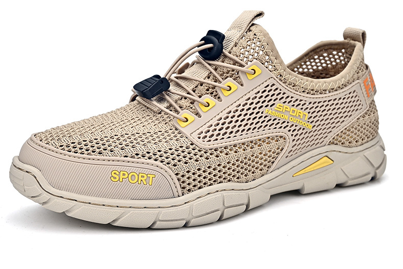 🔥Last Day 60% OFF🔥Men's Summer Orthopedic Breathable Lightweight Hollow-Out Running Mesh Shoes