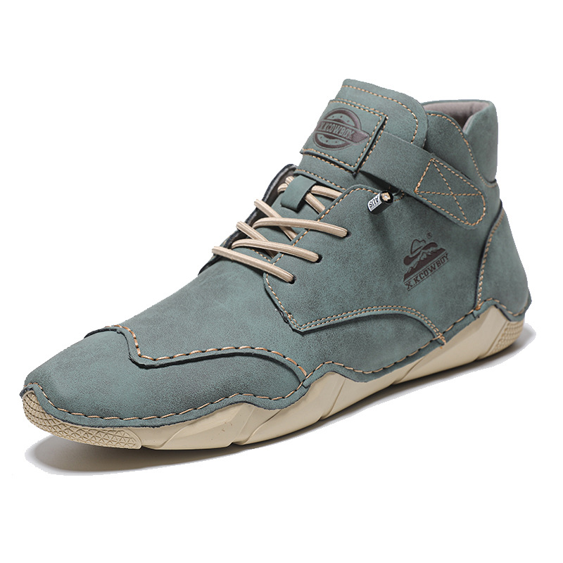 Last day 70% off ⏱️🔥Men's authentic calfskin high-top Martin boots