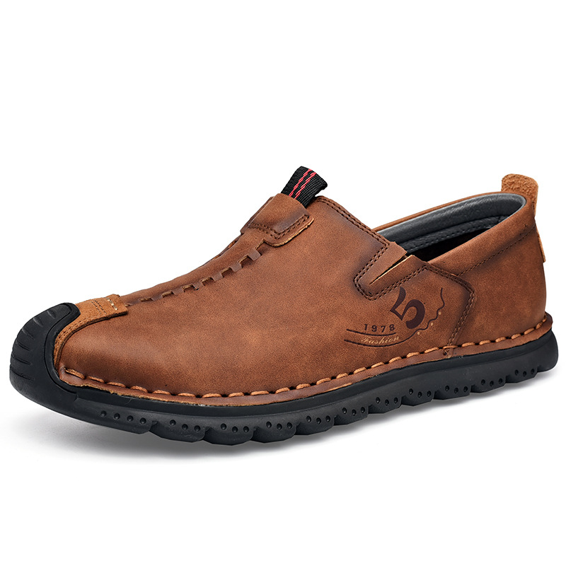 ⏰ Last day! 60% off 🔥 Men's handmade genuine leather slip-on loafers