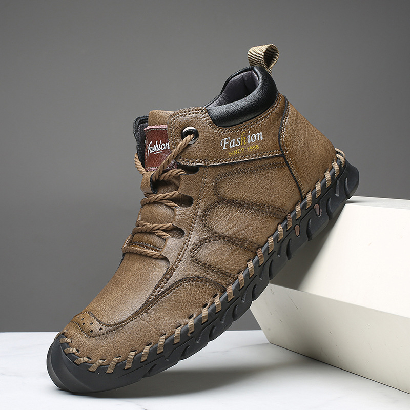 🔥Last day 60% off 🔥Men's handmade anti-collision and anti-slip orthopedic shoes to relieve foot pain