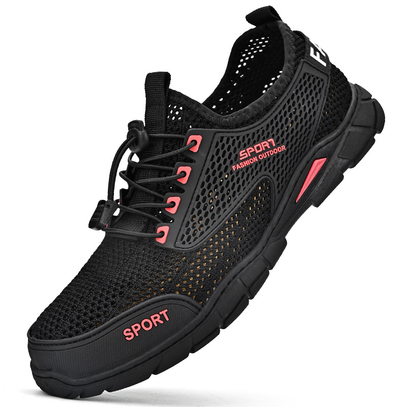 🔥Last Day 60% OFF🔥Men's Summer Orthopedic Breathable Lightweight Hollow-Out Running Mesh Shoes