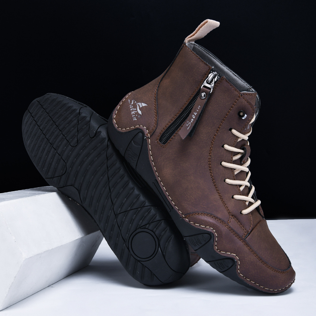 ⏰Poslední den 70% SLEVA🔥Pánské barefoot ergonomické voděodolné ortopedické boty