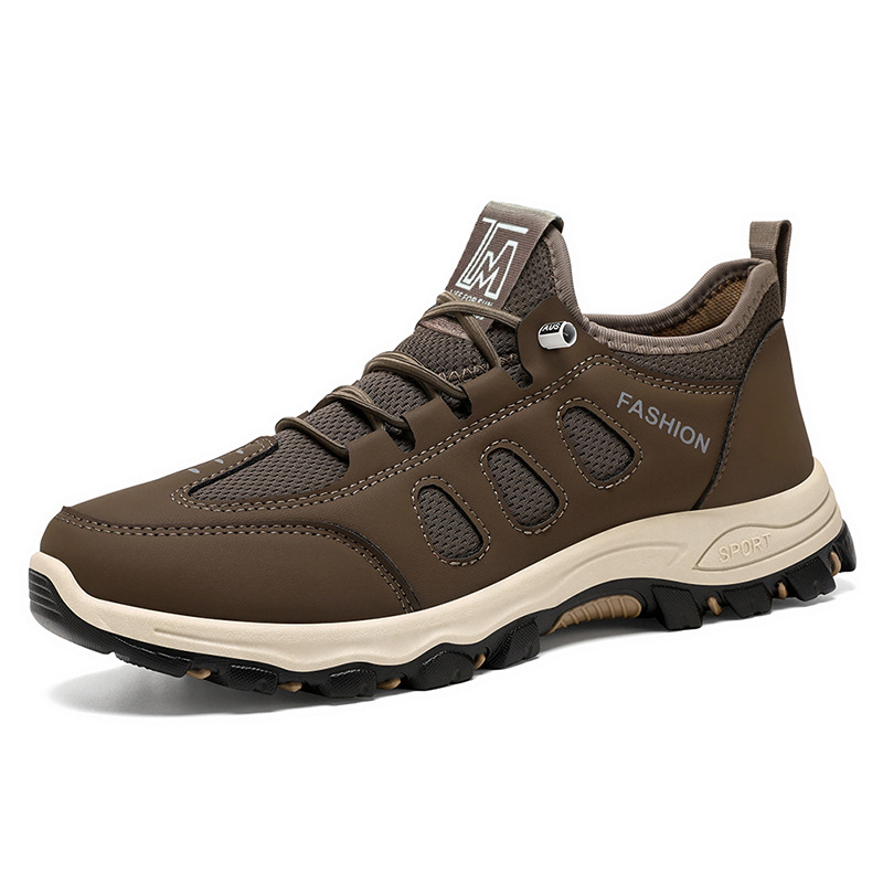 🔥Last Day Promotion 70% OFF🔥Men's mesh lightweight and breathable travel shoes, non-slip walking shoes