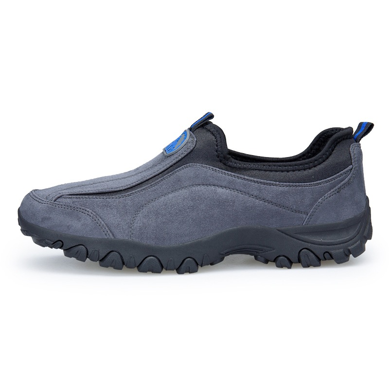 Men's Genuine Leather Comfortable Outdoor Casual Hiking Shoes