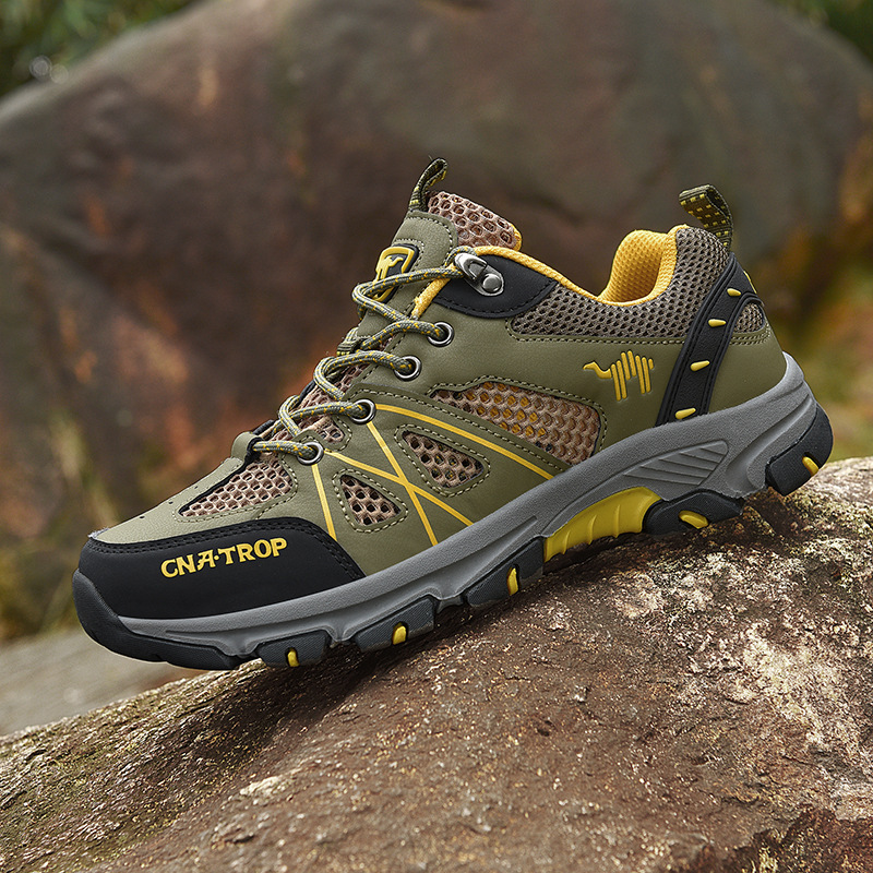 🎁Hot Sale 60% OFF⏳Clearance!! Men's Hiking Shoes Waterproof Breathable Non-Slip Outdoor Sneakers