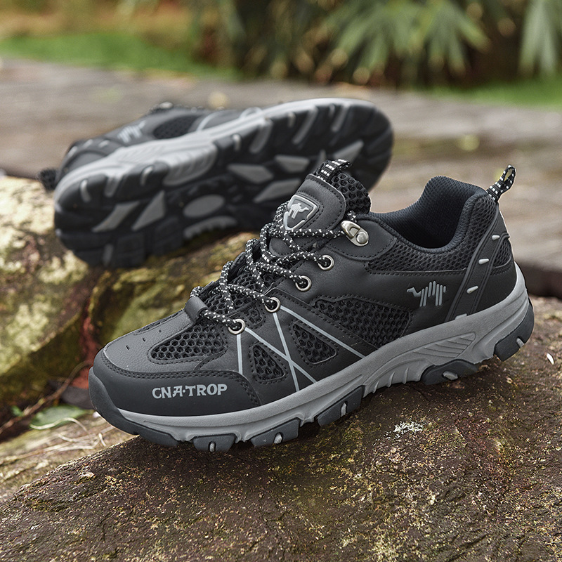 🎁Hot Sale 60% OFF⏳Clearance!! Men's Hiking Shoes Waterproof Breathable Non-Slip Outdoor Sneakers