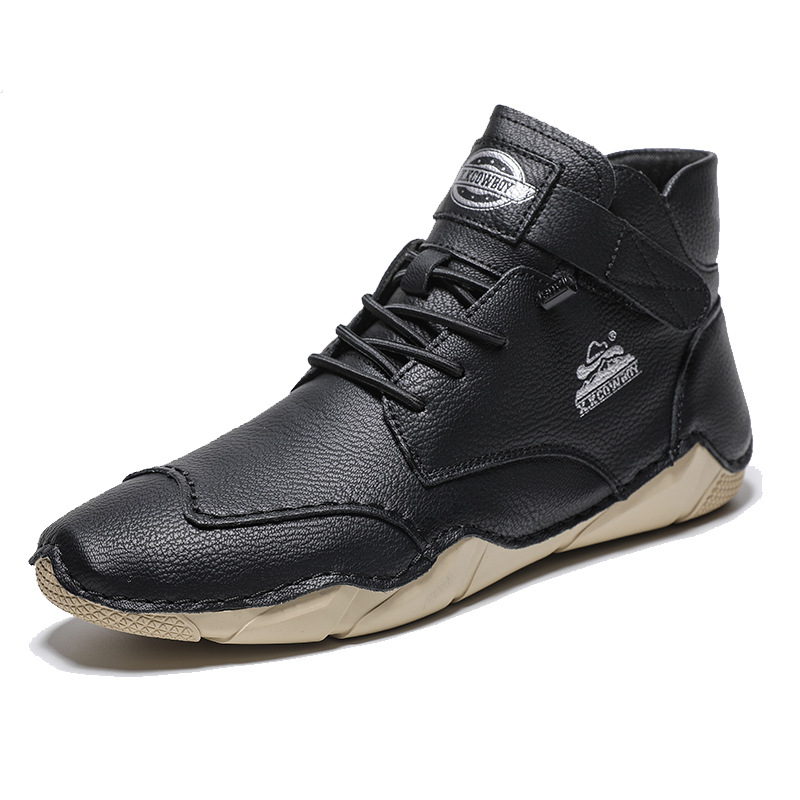 Last day 70% off ⏱️🔥Men's authentic calfskin high-top Martin boots