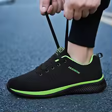 Men's casual sports shoes - lightweight, breathable and shock-absorbing