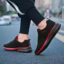 Men's casual sports shoes - lightweight, breathable and shock-absorbing