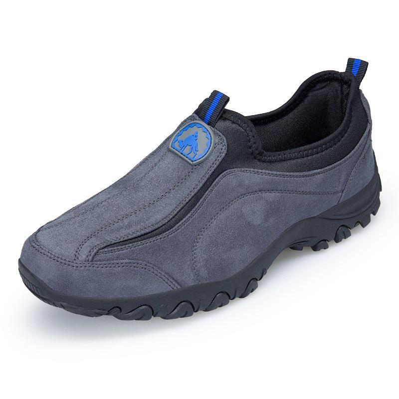 Men's Genuine Leather Comfortable Outdoor Casual Hiking Shoes