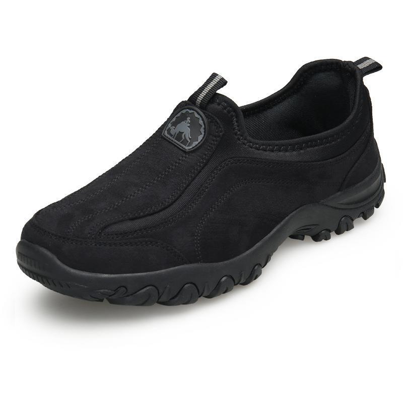 Men's Genuine Leather Comfortable Outdoor Casual Hiking Shoes