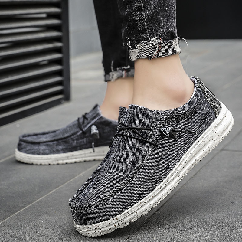 PÁNSKÉ POHODLNÉ KLOUZACÍ CANVAS LOAFERS, KTERÉ SE PŘIZPŮSOBUJÍ NOZE