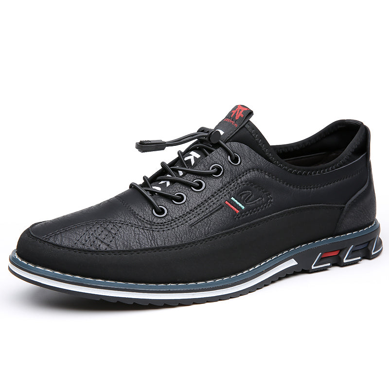 (💥NOW ON: 70% OFF Independence Day Sale!🔥)Men's Cowhide Oxford Business Casual Shoes Office Loafers Dress Comfort Driving Shoes