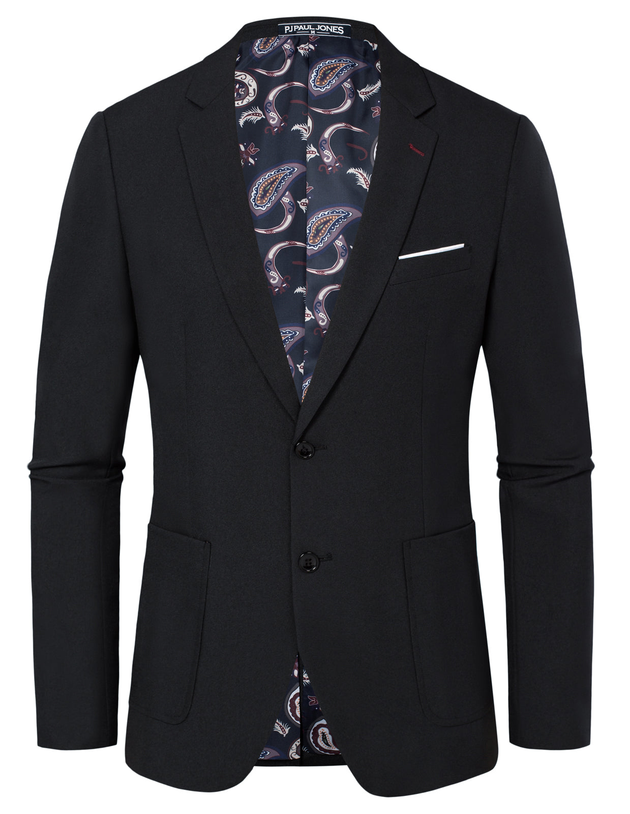 Pánské volnočasové sportovní sako blazer s dvěma knoflíky, lehké obchodní bundy