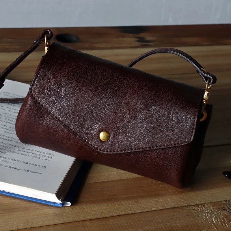 New Genuine Leather Women's Shoulder Bag