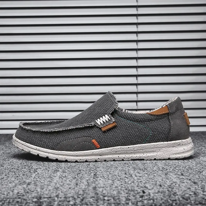 ⏰Promotion 70% OFF--Men's Lightweight Comfort Ergonomic Memory Foam Insole Slip On Loafer Walking Shoes