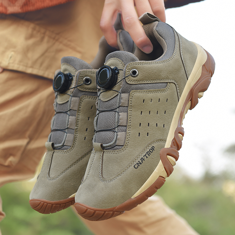 Suede Leather Hiking Shoes For men