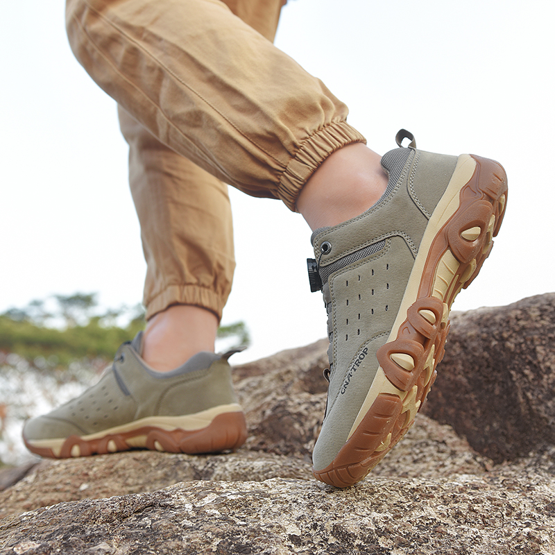 Suede Leather Hiking Shoes For men