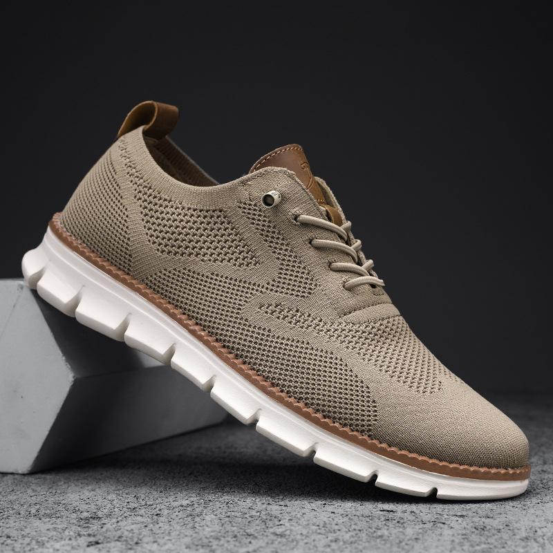 Summer Breathable Sneakers Fly Woven Mesh Shoes