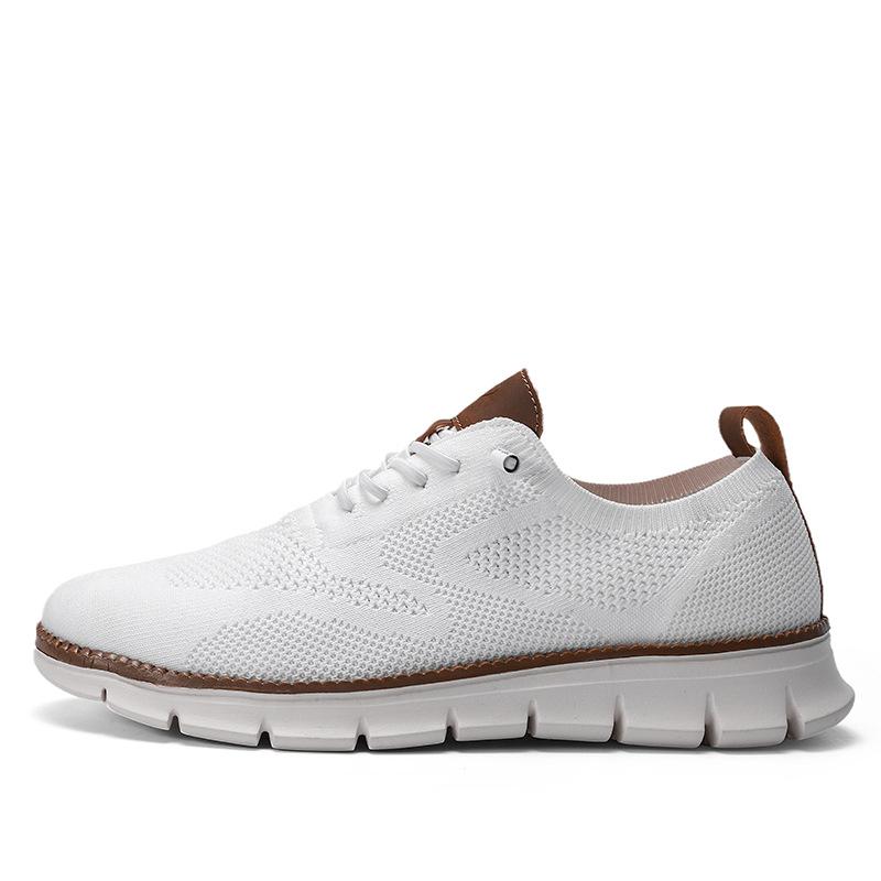 Summer Breathable Sneakers Fly Woven Mesh Shoes