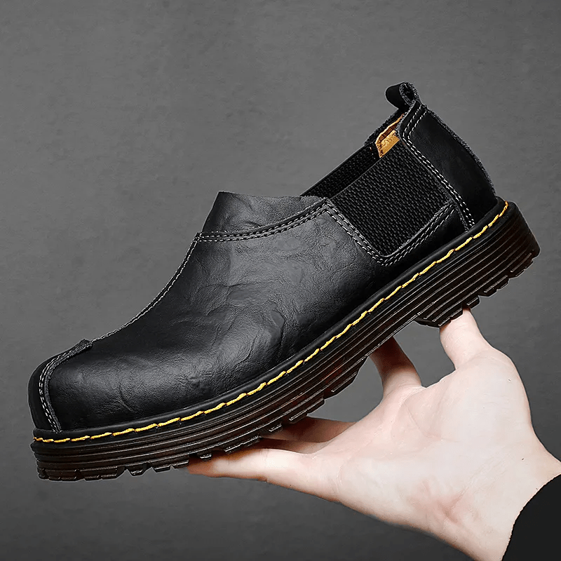 Boty Ranger Robust z pravé kůže
