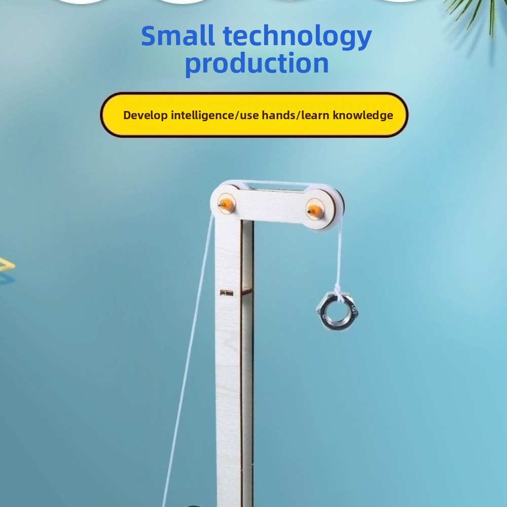 Gravity Potential Energy Car - 3D Wooden Puzzle Kit by makenfun