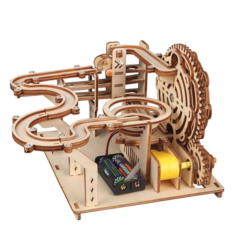 DIY Track Ball - 3D Wooden Puzzle Kit by makenfun
