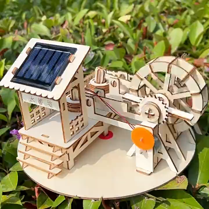 Solar Water Wheel
