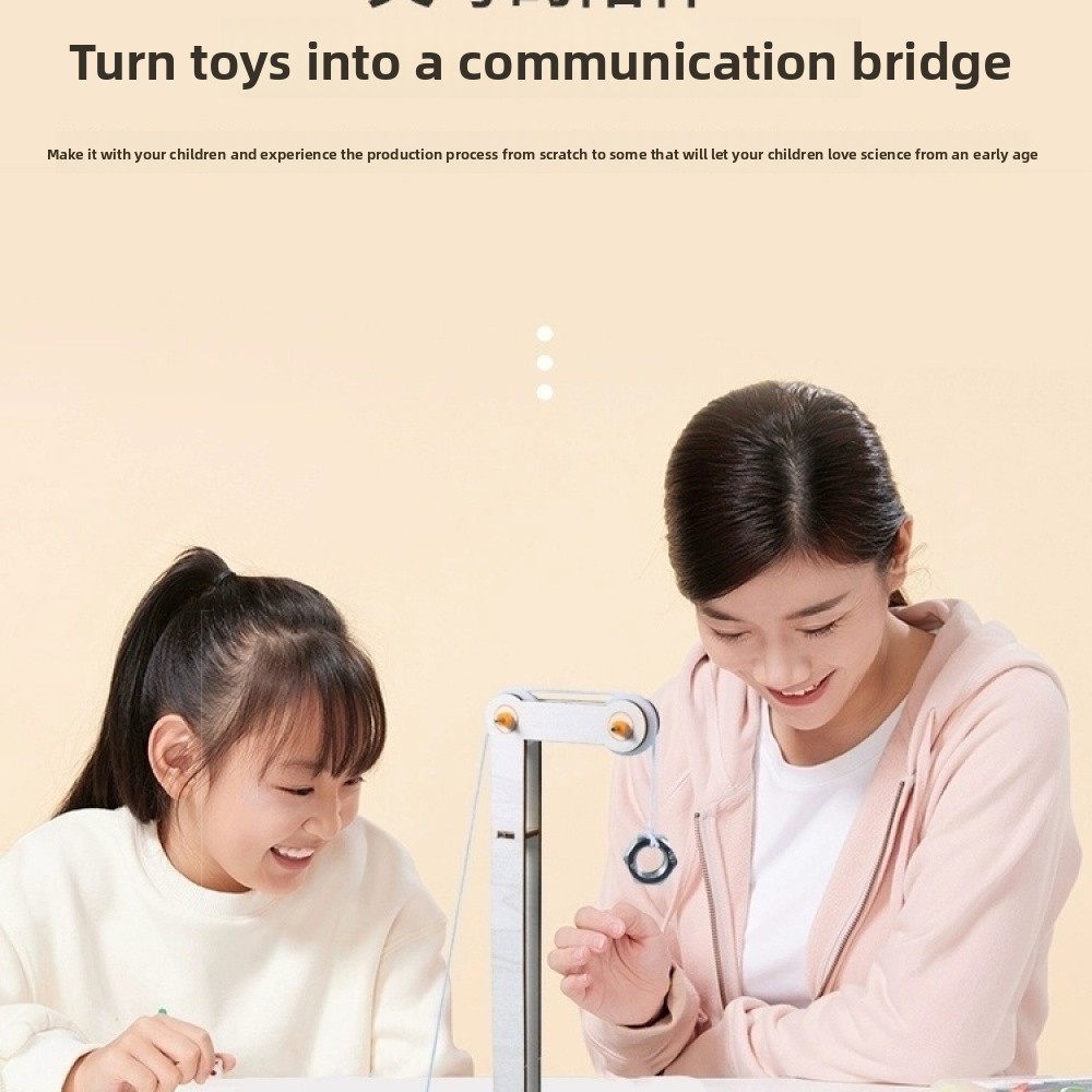 Gravity Potential Energy Car - 3D Wooden Puzzle Kit by makenfun