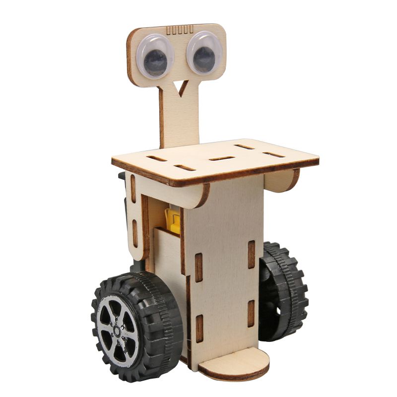 DIY Food Delivery Robot - 3D Wooden Puzzle Kit by makenfun