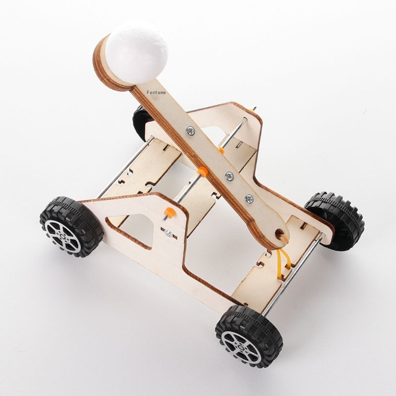 Catapult - 3D Wooden Puzzle Kit by makenfun