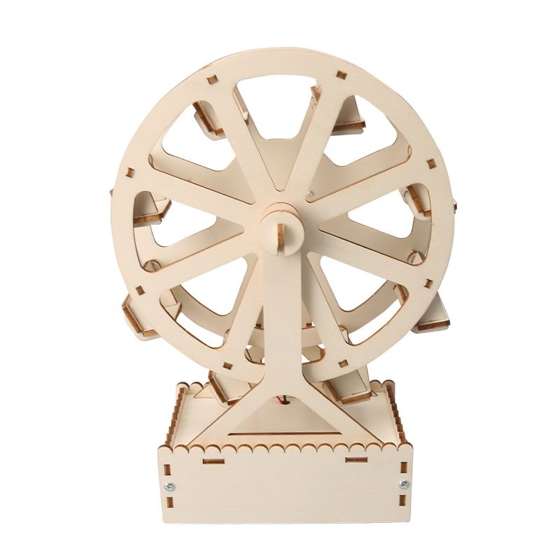 DIY Ferris Wheel - 3D Wooden Puzzle Kit by makenfun