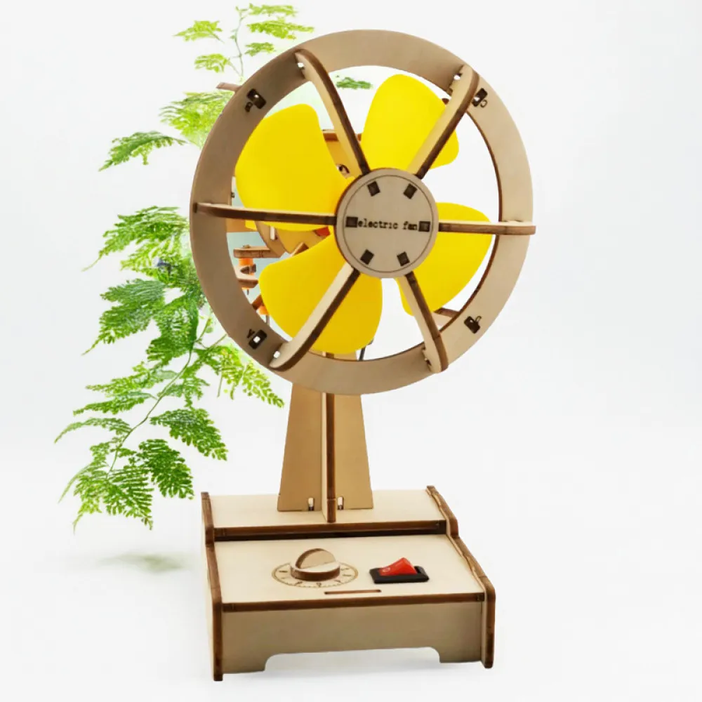 DIY Wooden Fan