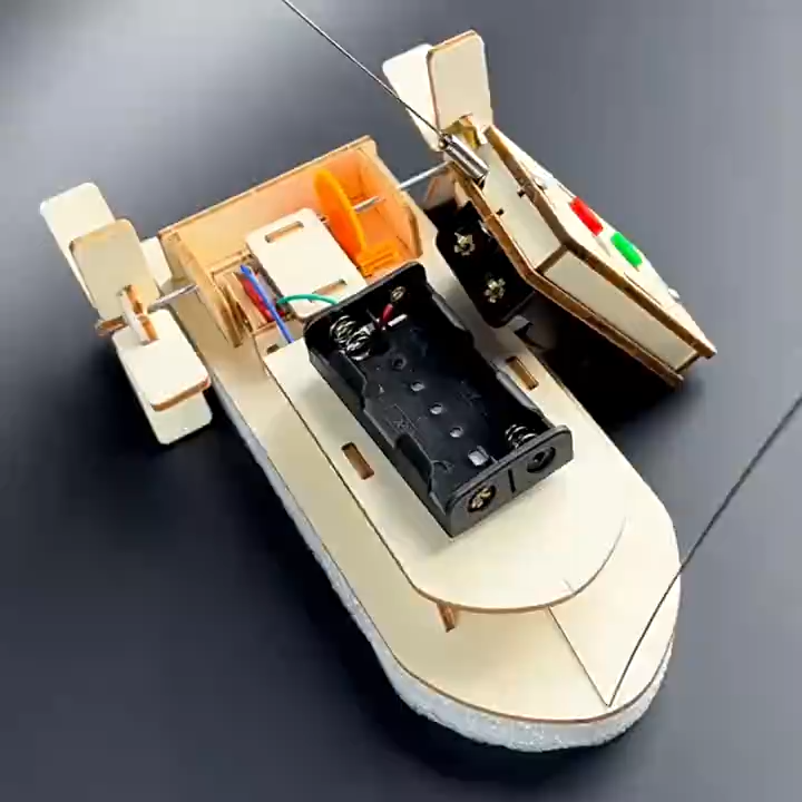 DIY Remote Control Paddle Boat