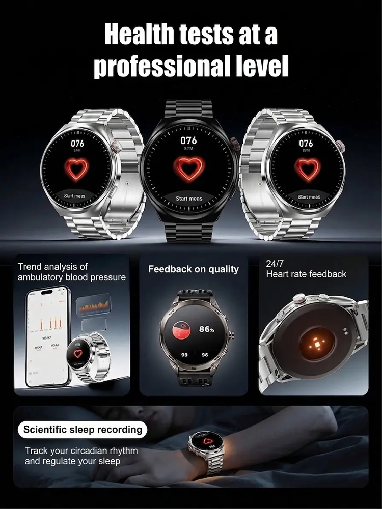 Multifunctional Compass Mountaineering Watch