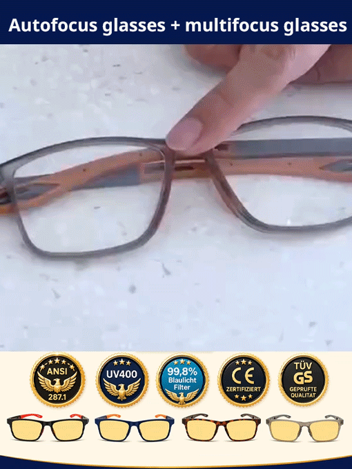 🚀 THE TECH REVOLUTION FOR YOUR EYES! 👓✨ 4-in-1: Auto-focusing reading glasses + Premium sunglasses + Night vision glasses + Sports glasses! 🤯