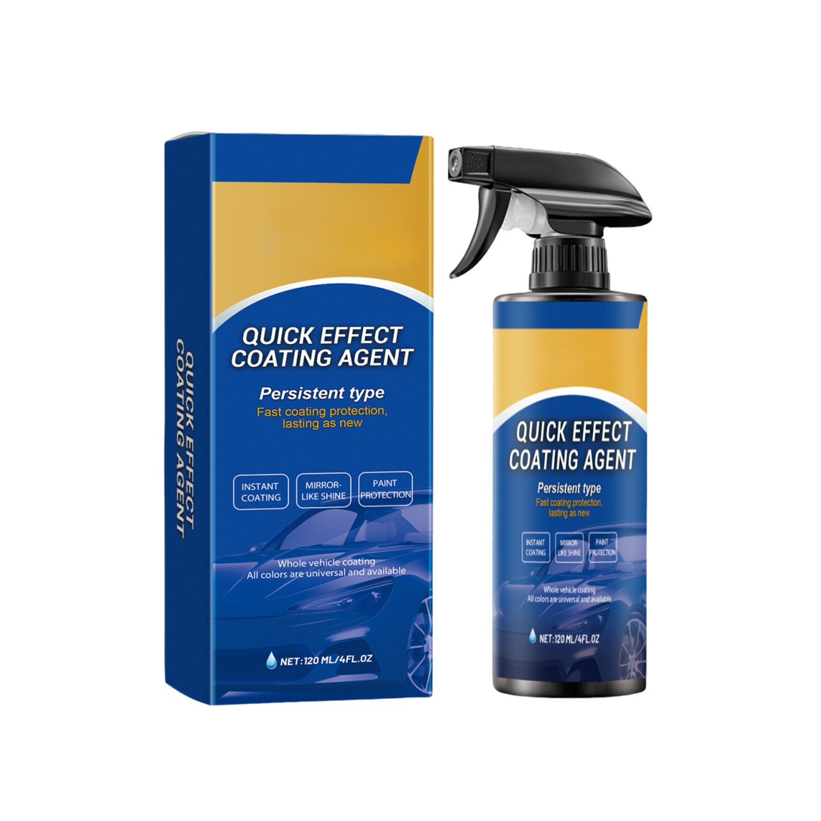 Car renovation, repair, waxing and coating spray