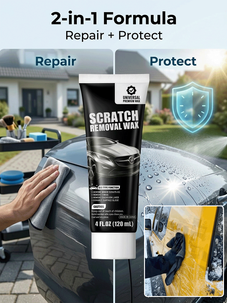 🚗Scratch Eraser: Deep Repair Wax for Car Paint Scratches