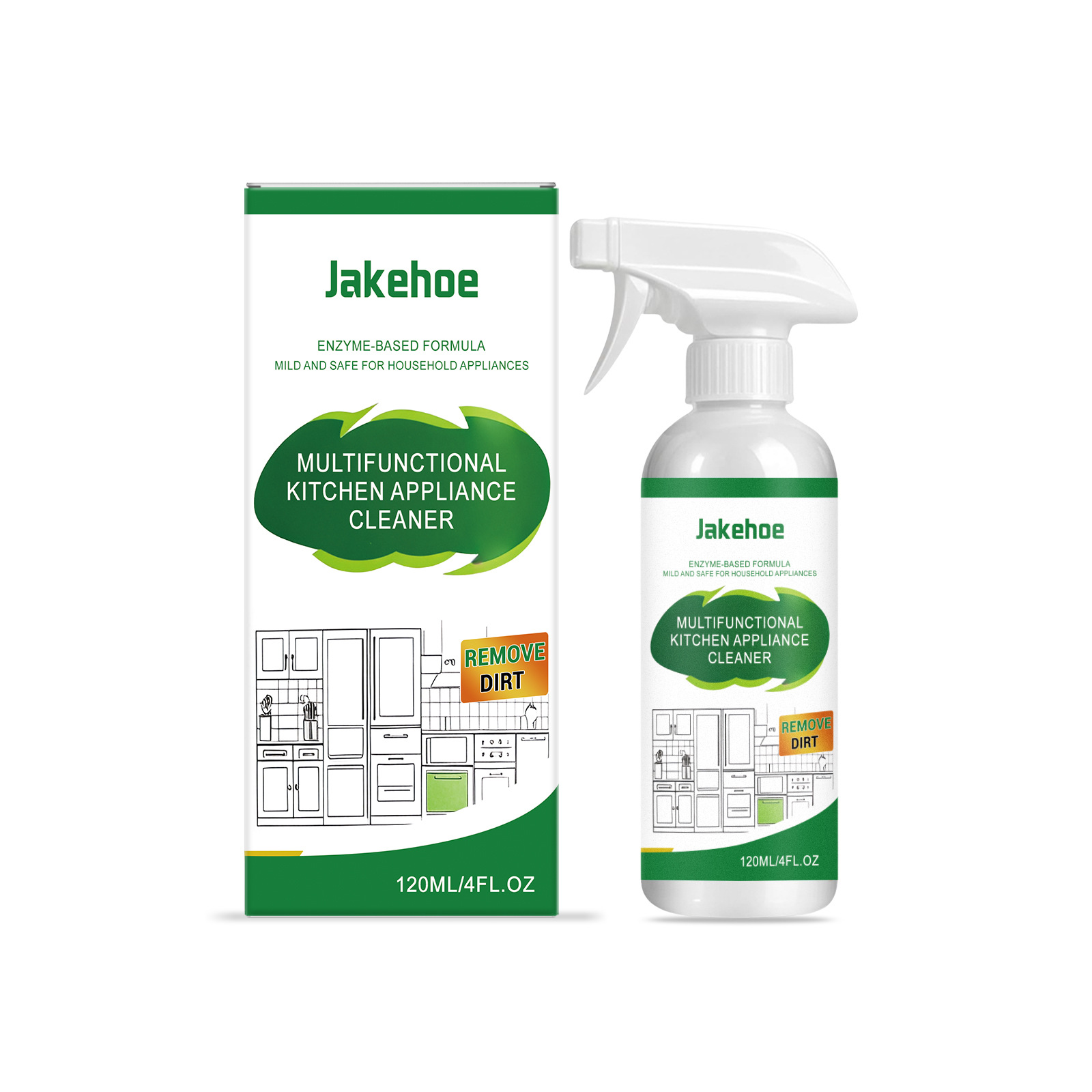 🌿 【Safe & Gentle】Whole-House Cleaner⚡ Grime Gone in 3 Seconds. Zero Toxins. Zero Scrubbing. 