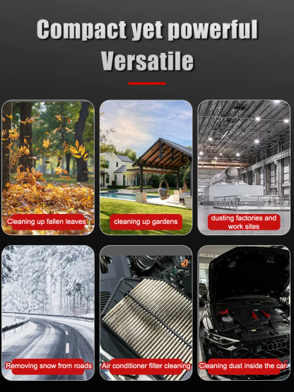 【German Craftsmanship, 10-Year Quality Warranty】Industrial Brushless Lithium Battery Electric Blower