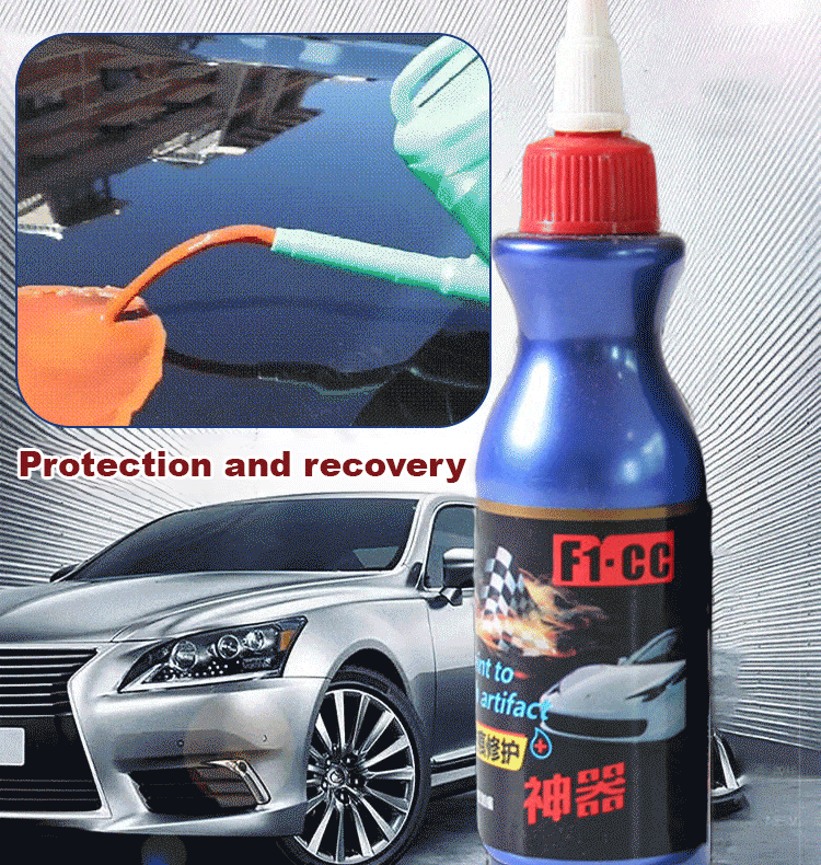 Car surface repair artifact