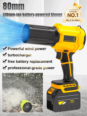 【German Craftsmanship, 10-Year Quality Warranty】Industrial Brushless Lithium Battery Electric Blower