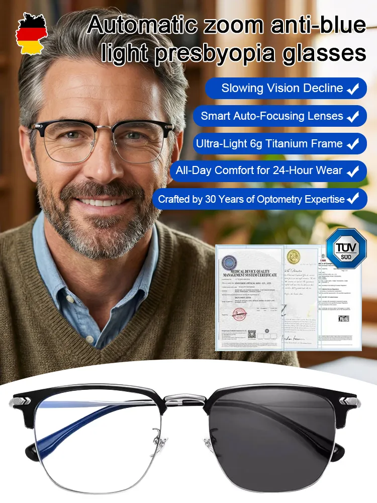 ✨ For the Price of a Few Burgers: Get Auto-Zoom, Blue-Light Blocking Readers. No Prescription, No 'Luxury' Markup—Just Our Factory Cost.✨