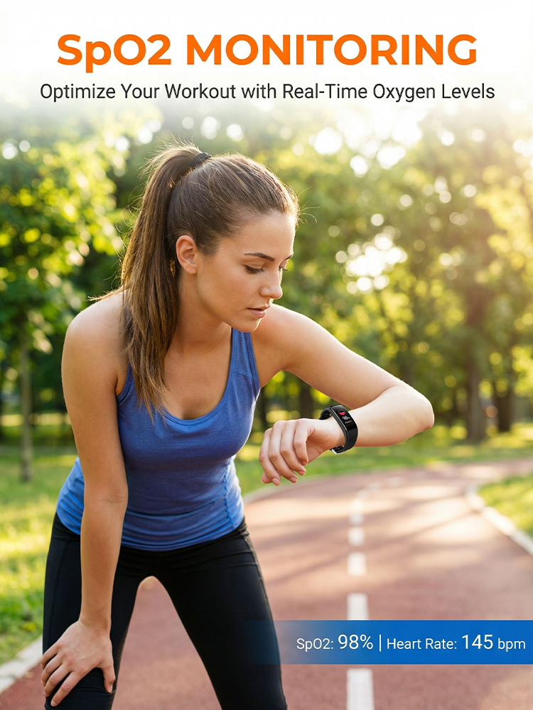 Smart Blood Pressure & Oxygen Bracelet