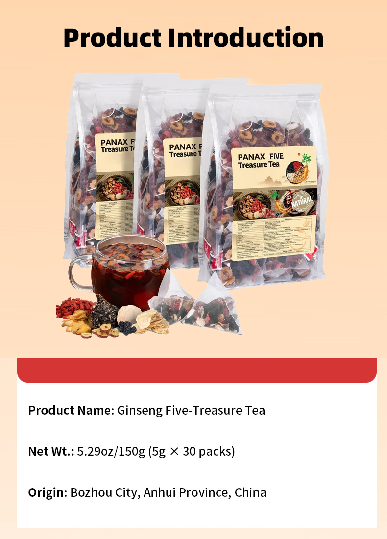 【FDA Certified】Men's and Women's Vitality Herbal Tea